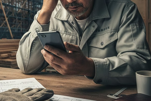 大工の一人親方の苦悩