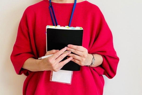 美容ライターの女性