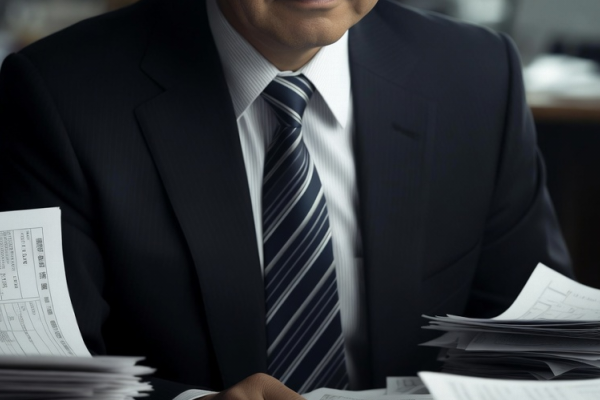 苦悩する社長のイメージ