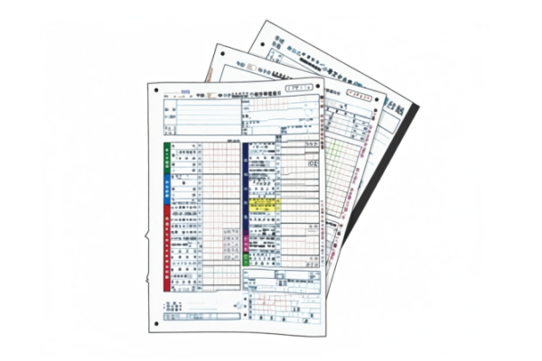確定申告書のイラスト